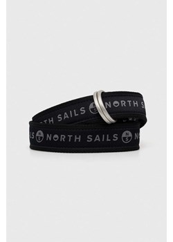 North Sails pasek męski kolor czarny 623263 ze sklepu ANSWEAR.com w kategorii Paski męskie - zdjęcie 167788614