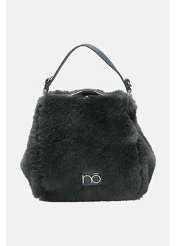 Futrzana torebka do ręki Nobo szara ze sklepu NOBOBAGS.COM w kategorii Listonoszki - zdjęcie 167788941