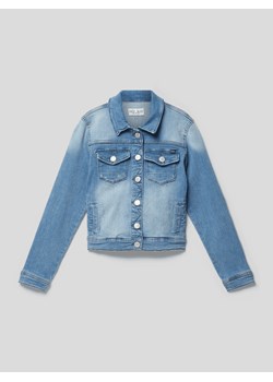 Kurtka jeansowa z detalem z logo model ‘JORINDA’ ze sklepu Peek&Cloppenburg  w kategorii Kurtki dziewczęce - zdjęcie 167789174