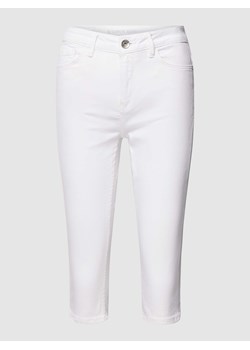 Spodnie capri z imitacji denimu model ‘CELIA’ ze sklepu Peek&Cloppenburg  w kategorii Jeansy damskie - zdjęcie 167789401