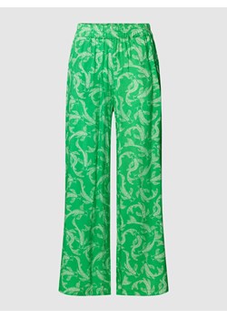 Spodnie ze wzorem na całej powierzchni model ‘Rio’ ze sklepu Peek&Cloppenburg  w kategorii Spodnie damskie - zdjęcie 167789464