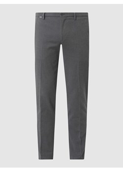 Spodnie materiałowe o kroju slim fit z dodatkiem streczu model ‘CiBrody’ ze sklepu Peek&Cloppenburg  w kategorii Spodnie męskie - zdjęcie 167789573