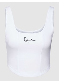 Top krótki z wyhaftowanym logo — P&C x Karl Kani ze sklepu Peek&Cloppenburg  w kategorii Bluzki damskie - zdjęcie 167790691