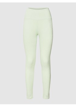 Legginsy sportowe z fakturowanym wzorem model ‘NEW DANA’ ze sklepu Peek&Cloppenburg  w kategorii Spodnie damskie - zdjęcie 167790972