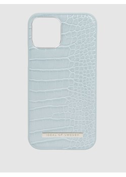 Etui na telefon z materiału stylizowanego na skórę krokodyla — iPhone 12/12 Pro ze sklepu Peek&Cloppenburg  w kategorii Etui - zdjęcie 167791154
