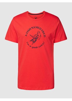 T-shirt z okrągłym dekoltem ze sklepu Peek&Cloppenburg  w kategorii T-shirty męskie - zdjęcie 167791263