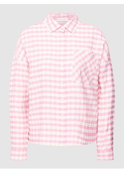 Bluzka koszulowa ze wzorem w paski ze sklepu Peek&Cloppenburg  w kategorii Koszule damskie - zdjęcie 167791422
