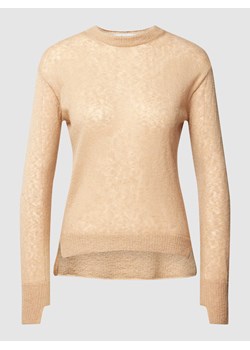 Sweter z dzianiny z fakturowanym wzorem model ‘FATA’ ze sklepu Peek&Cloppenburg  w kategorii Swetry damskie - zdjęcie 167791551