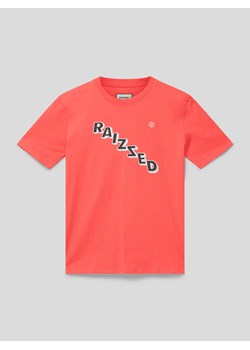 T-shirt z nadrukiem z logo ze sklepu Peek&Cloppenburg  w kategorii T-shirty chłopięce - zdjęcie 167792551