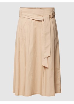 Spódnica midi z wiązanym paskiem ze sklepu Peek&Cloppenburg  w kategorii Spódnice - zdjęcie 167792603