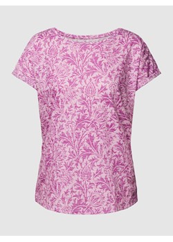 T-shirt we wzory na całej powierzchni ze sklepu Peek&Cloppenburg  w kategorii Bluzki damskie - zdjęcie 167793221