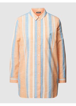 Bluzka koszulowa ze wzorem w paski ze sklepu Peek&Cloppenburg  w kategorii Koszule damskie - zdjęcie 167793411