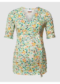 T-shirt ciążowy z kwiatowym wzorem model ‘Pilar Honni Tess’ ze sklepu Peek&Cloppenburg  w kategorii Bluzki ciążowe - zdjęcie 167793692