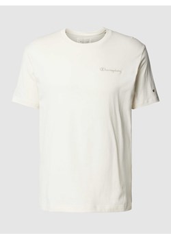 T-shirt z nadrukiem z napisem z tyłu ze sklepu Peek&Cloppenburg  w kategorii T-shirty męskie - zdjęcie 167793704