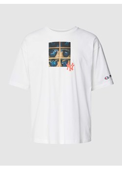 T-shirt z nadrukiem ze sloganem ze sklepu Peek&Cloppenburg  w kategorii T-shirty męskie - zdjęcie 167794493