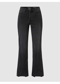 Jeansy o kroju slim straight fit z dodatkiem streczu model ‘Emma’ ze sklepu Peek&Cloppenburg  w kategorii Jeansy damskie - zdjęcie 167794781