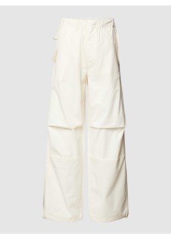 Spodnie z elastycznym pasem i tunelem model ‘ASKOY’ ze sklepu Peek&Cloppenburg  w kategorii Spodnie damskie - zdjęcie 167795241