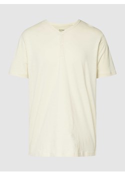 T-shirt z dekoltem serafino ze sklepu Peek&Cloppenburg  w kategorii T-shirty męskie - zdjęcie 167795502