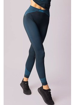 Legginsy damskie niebiesko-czarne Breeze, Kolor niebiesko-czarny, Rozmiar L, Spaio ze sklepu Primodo w kategorii Spodnie damskie - zdjęcie 167799624