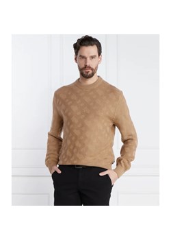 BOSS BLACK Wełniany sweter Palao | Regular Fit ze sklepu Gomez Fashion Store w kategorii Swetry męskie - zdjęcie 167799772