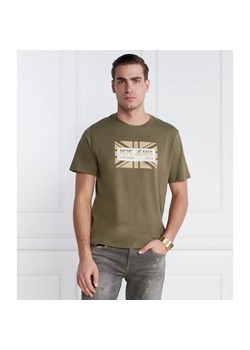Pepe Jeans London T-shirt credick | Regular Fit ze sklepu Gomez Fashion Store w kategorii T-shirty męskie - zdjęcie 167799774