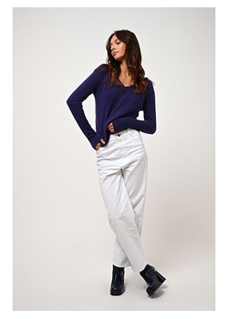AUTHENTIC CASHMERE Kaszmirowy sweter &quot;Galise&quot; w kolorze fioletowym ze sklepu Limango Polska w kategorii Swetry damskie - zdjęcie 167801590