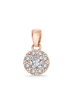Zawieszka z różowego złota z diamentami - Metropolitan ze sklepu YES.pl w kategorii Zawieszki - zdjęcie 167801810