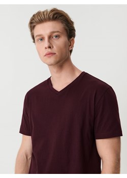 Sinsay - Koszulka - czerwony ze sklepu Sinsay w kategorii T-shirty męskie - zdjęcie 167807100