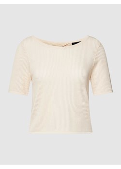 T-shirt z rękawami z falbanami model ‘BEACHY’ ze sklepu Peek&Cloppenburg  w kategorii Bluzki damskie - zdjęcie 167808222