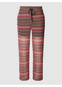 Spodnie materiałowe PLUS SIZE z elastycznym pasem model ‘DICTE’ ze sklepu Peek&Cloppenburg  w kategorii Spodnie damskie - zdjęcie 167808743