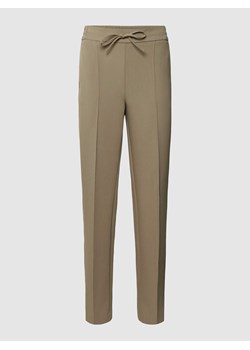 Spodnie z elastycznym pasem model ‘VINNIE’ ze sklepu Peek&Cloppenburg  w kategorii Spodnie damskie - zdjęcie 167808821