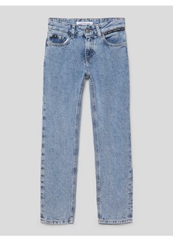 Jeansy o kroju regular fit z naszywką z logo model ‘VINTAGE OCEAN’ ze sklepu Peek&Cloppenburg  w kategorii Spodnie chłopięce - zdjęcie 167809010