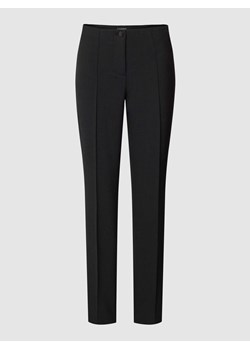 Spodnie materiałowe z przeszytymi kantami model ‘ROS’ ze sklepu Peek&Cloppenburg  w kategorii Spodnie damskie - zdjęcie 167809604