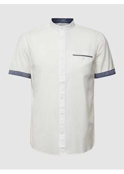 Koszula casualowa ze stójką model ‘slubyarn’ ze sklepu Peek&Cloppenburg  w kategorii Koszule męskie - zdjęcie 167809930