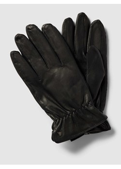 Rękawiczki z detalem z logo model ‘Detroit’ ze sklepu Peek&Cloppenburg  w kategorii Rękawiczki męskie - zdjęcie 167809944