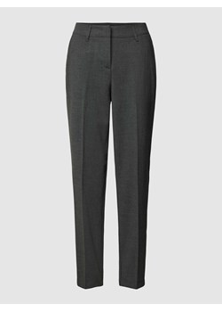 Spodnie materiałowe z efektem melanżu w kant ze sklepu Peek&Cloppenburg  w kategorii Spodnie damskie - zdjęcie 167809950