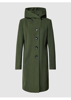 Płaszcz z kapturem model ‘BELLA’ ze sklepu Peek&Cloppenburg  w kategorii Płaszcze damskie - zdjęcie 167810400