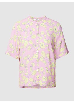 Bluzka z wiskozy z kwiatowym nadrukiem ze sklepu Peek&Cloppenburg  w kategorii Bluzki damskie - zdjęcie 167810430