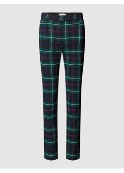 Spodnie materiałowe z wzorem w kratę ze sklepu Peek&Cloppenburg  w kategorii Spodnie damskie - zdjęcie 167810480