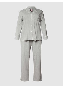 Piżama z wyhaftowanym logo ze sklepu Peek&Cloppenburg  w kategorii Piżamy damskie - zdjęcie 167810512