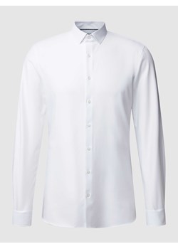 Koszula biznesowa o kroju slim fit z kołnierzykiem typu cutaway model ‘Modern Kent’ ze sklepu Peek&Cloppenburg  w kategorii Koszule męskie - zdjęcie 167810762