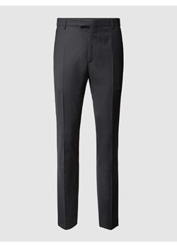 Spodnie do garnituru o kroju super slim fit z wełny model ‘Gun’ ze sklepu Peek&Cloppenburg  w kategorii Spodnie męskie - zdjęcie 167811094