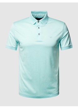 Koszulka polo z detalem z logo ze sklepu Peek&Cloppenburg  w kategorii T-shirty męskie - zdjęcie 167811153