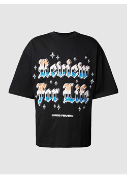 T-shirt o kroju oversized z nadrukiem w stylu Y2K Bling ze sklepu Peek&Cloppenburg  w kategorii T-shirty męskie - zdjęcie 167811453