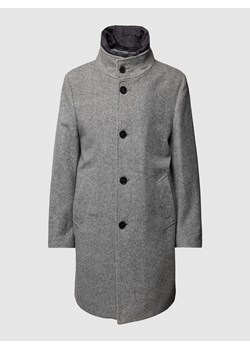 Krótki płaszcz z mieszanki wełny model ‘Christopher’ ze sklepu Peek&Cloppenburg  w kategorii Płaszcze męskie - zdjęcie 167811602