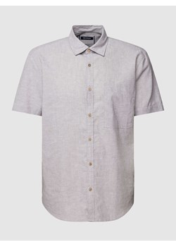 Koszula casualowa z bawełny z kieszenią na piersi ze sklepu Peek&Cloppenburg  w kategorii Koszule męskie - zdjęcie 167811612