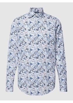 Koszula biznesowa z kwiatowym wzorem ze sklepu Peek&Cloppenburg  w kategorii Koszule męskie - zdjęcie 167811873