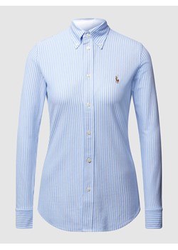 Bluzka koszulowa z piki ze sklepu Peek&Cloppenburg  w kategorii Koszule damskie - zdjęcie 167812130