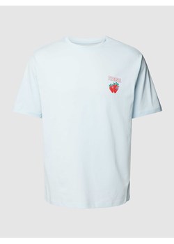 T-shirt z nadrukiem z logo ze sklepu Peek&Cloppenburg  w kategorii T-shirty męskie - zdjęcie 167812613