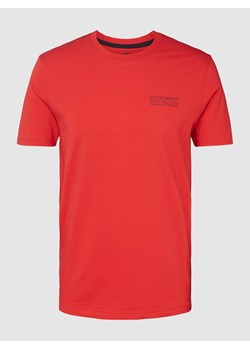 T-shirt z nadrukiem z logo ze sklepu Peek&Cloppenburg  w kategorii T-shirty męskie - zdjęcie 167812953